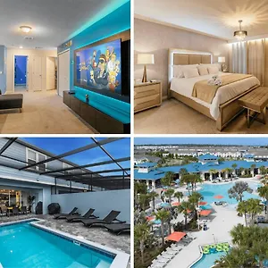 Luxury 5 Bedroom Townhouse With Pool Near Davenport